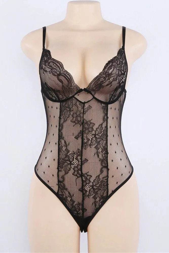 Body Dentelle Femme Guipure