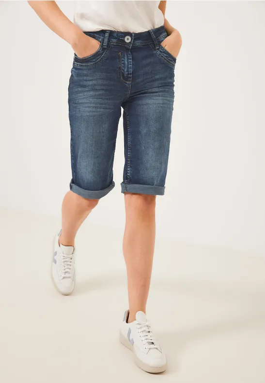 CECIL Bermuda en jean coupe slim  - Style TORONTO