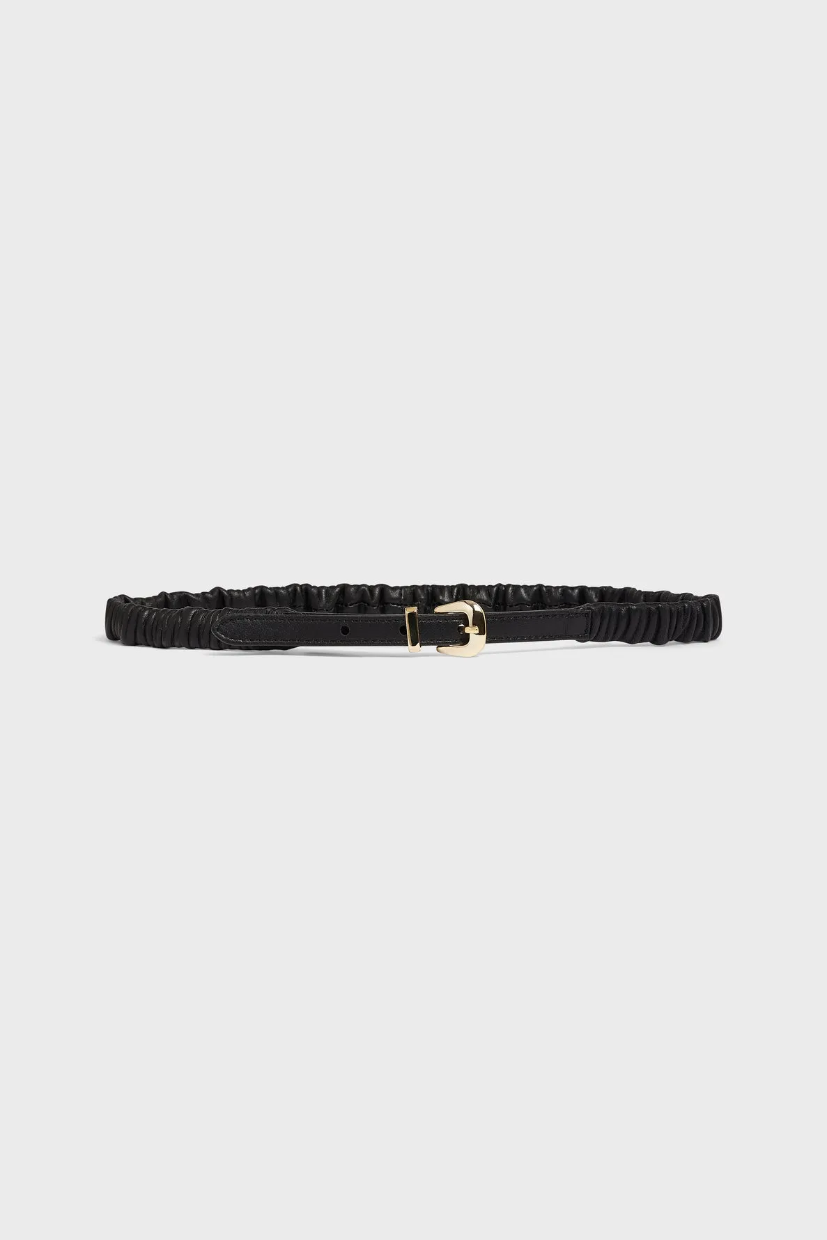 Ceinture en cuir élastiqué - DEVI