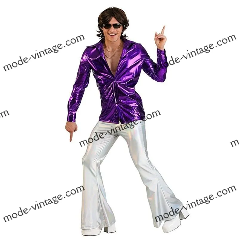 Déguisement Homme Disco Paillette