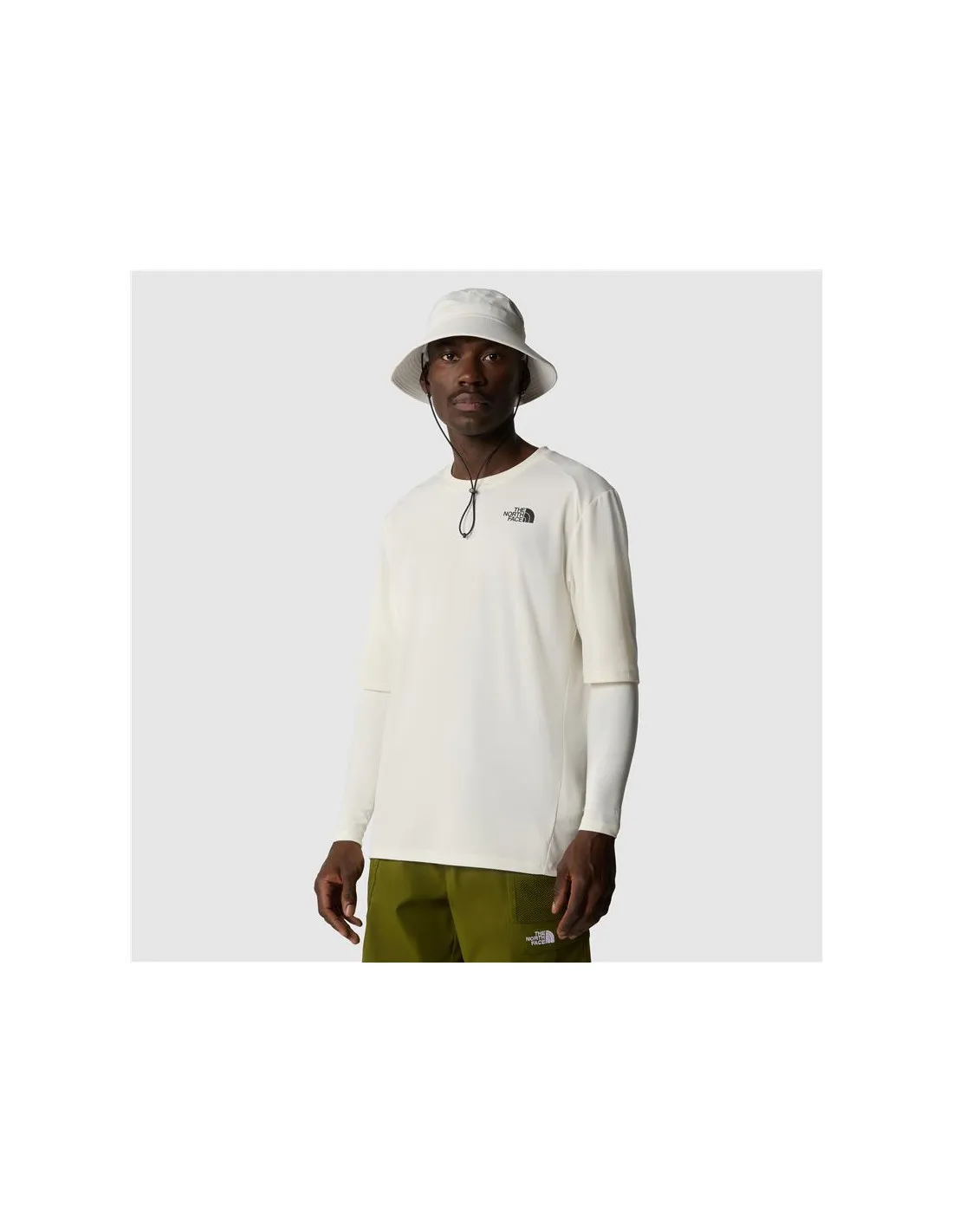 T-shirt de Montagne The North Face Shadow Ss Homme White